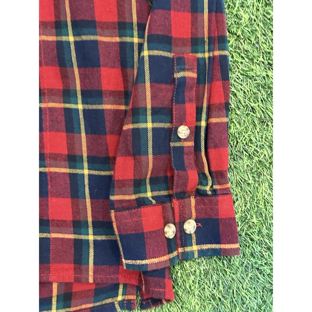 Duluth Trading Co Free Swingin' Flannel Shirt Womens‎ XL Plaid Casual 65505 NWT - Picture 6 of 16
